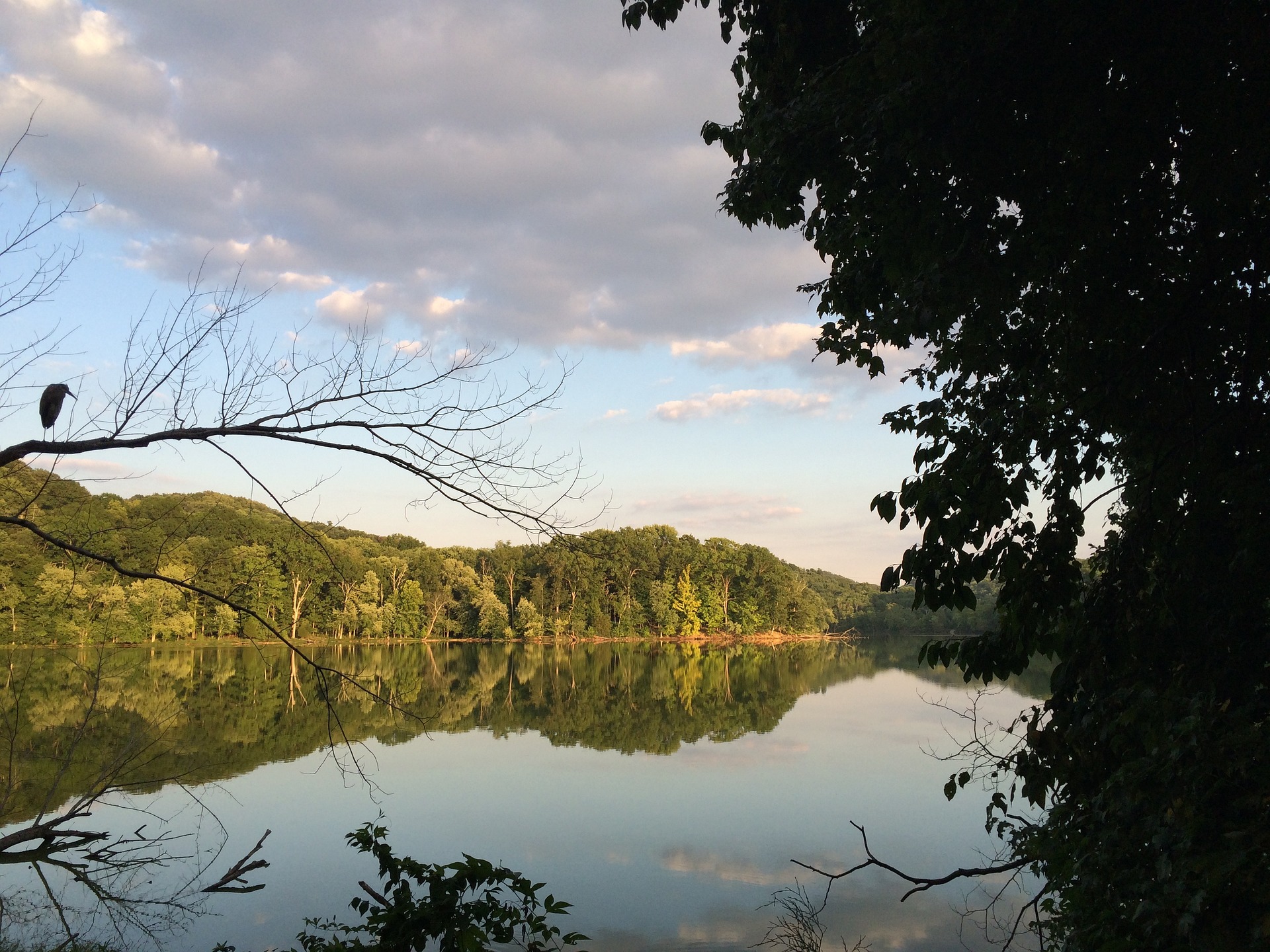A scenic view of Radnor Lake in Tennessee